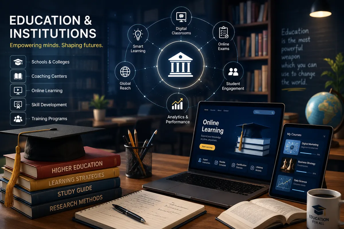 Education & Institutions — influencer marketing by Vedant Media