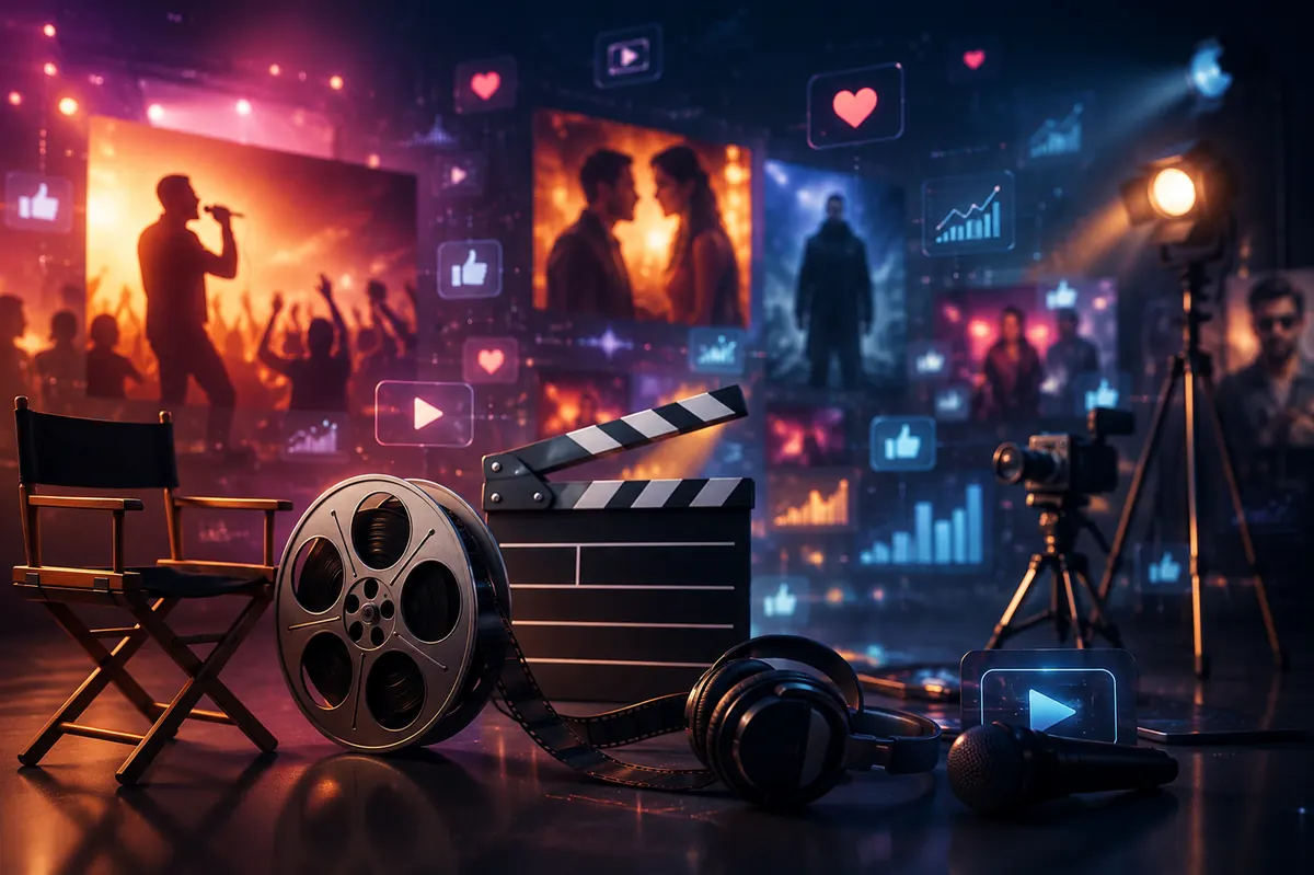 Entertainment & Media — influencer marketing by Vedant Media