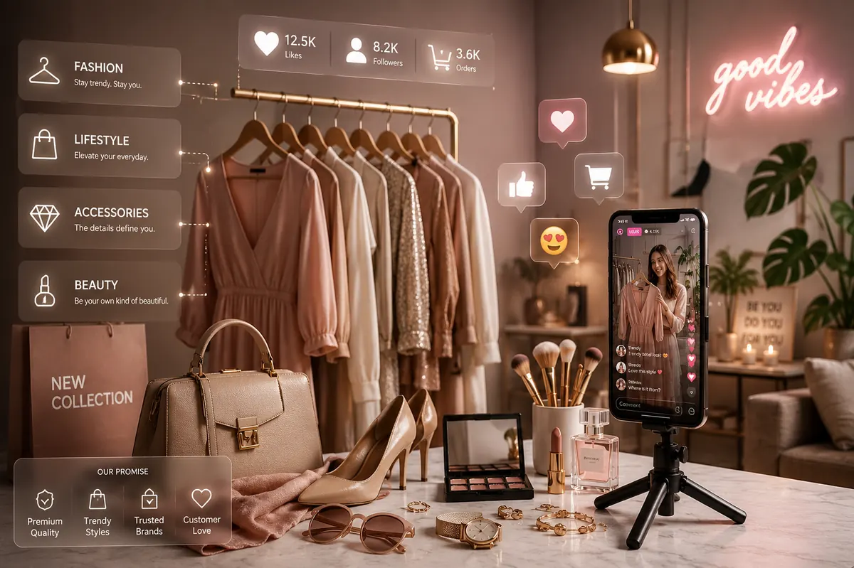 Fashion & Lifestyle — influencer marketing by Vedant Media