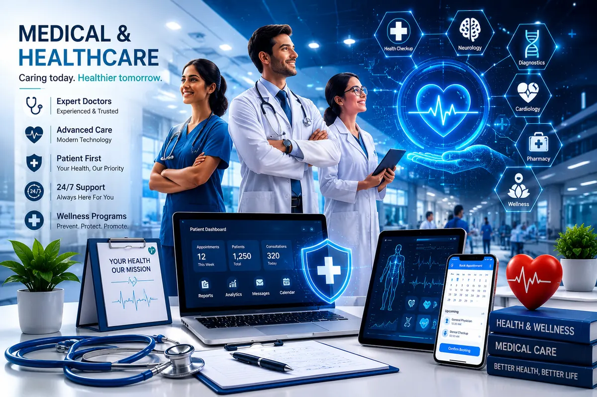 Medical & Healthcare — influencer marketing by Vedant Media