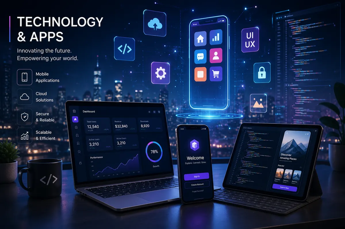 Technology & Apps — influencer marketing by Vedant Media