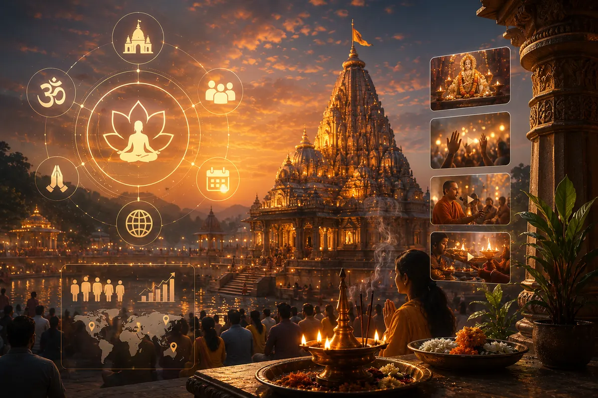 Temple & Spiritual Organizations — influencer marketing by Vedant Media
