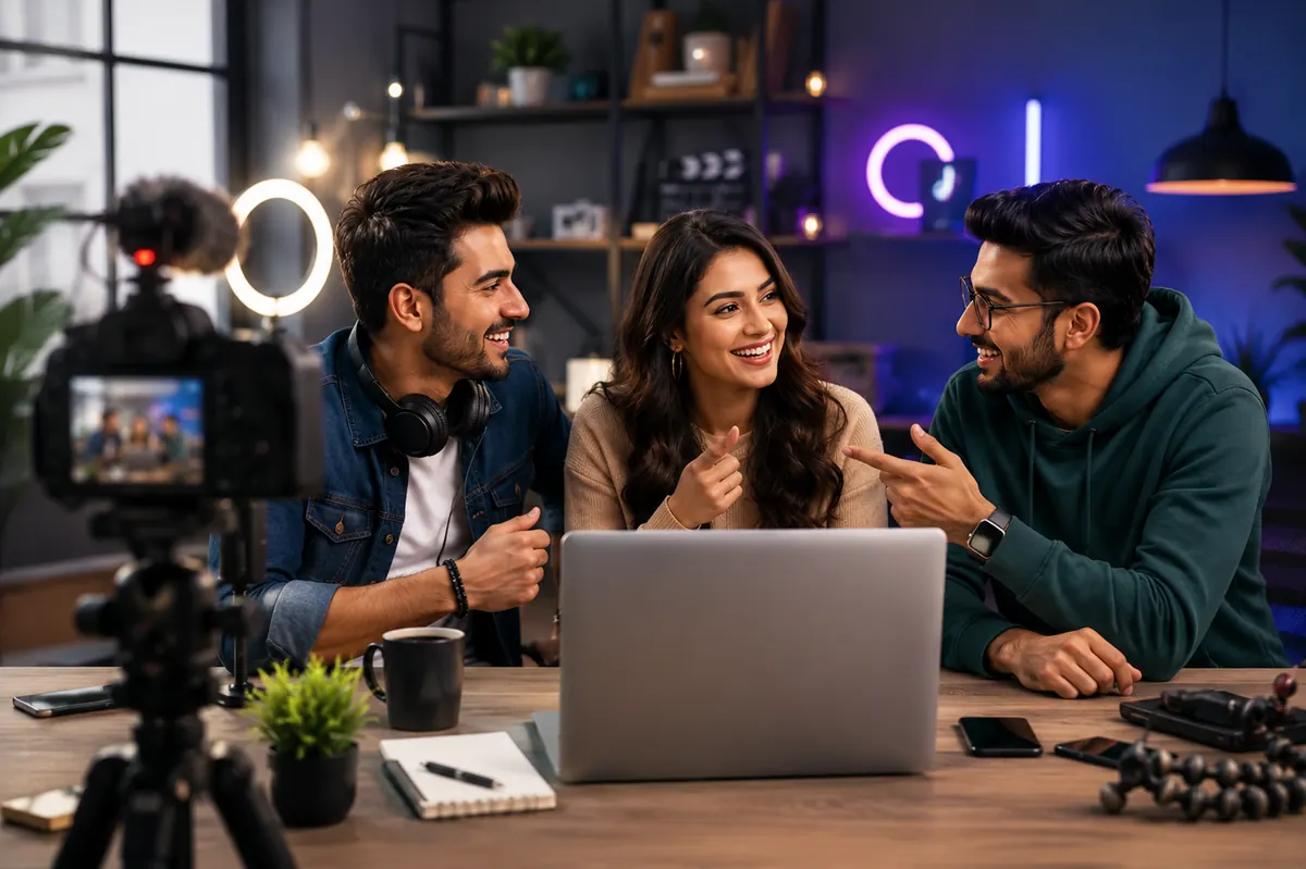 Creator Collaborations ? Vedant Media service