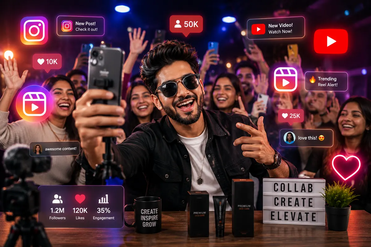 Influencer Campaigns ? Vedant Media service
